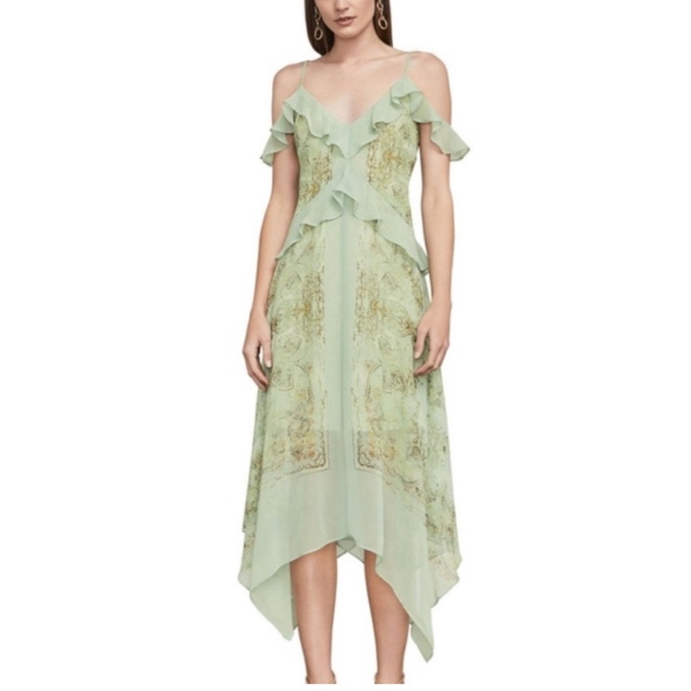 BCBGMaxazria Linnette Asymmetrical Slip Dress Size S - Picture 4 of 14